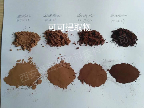 可可提取物、可可粉、可可堿